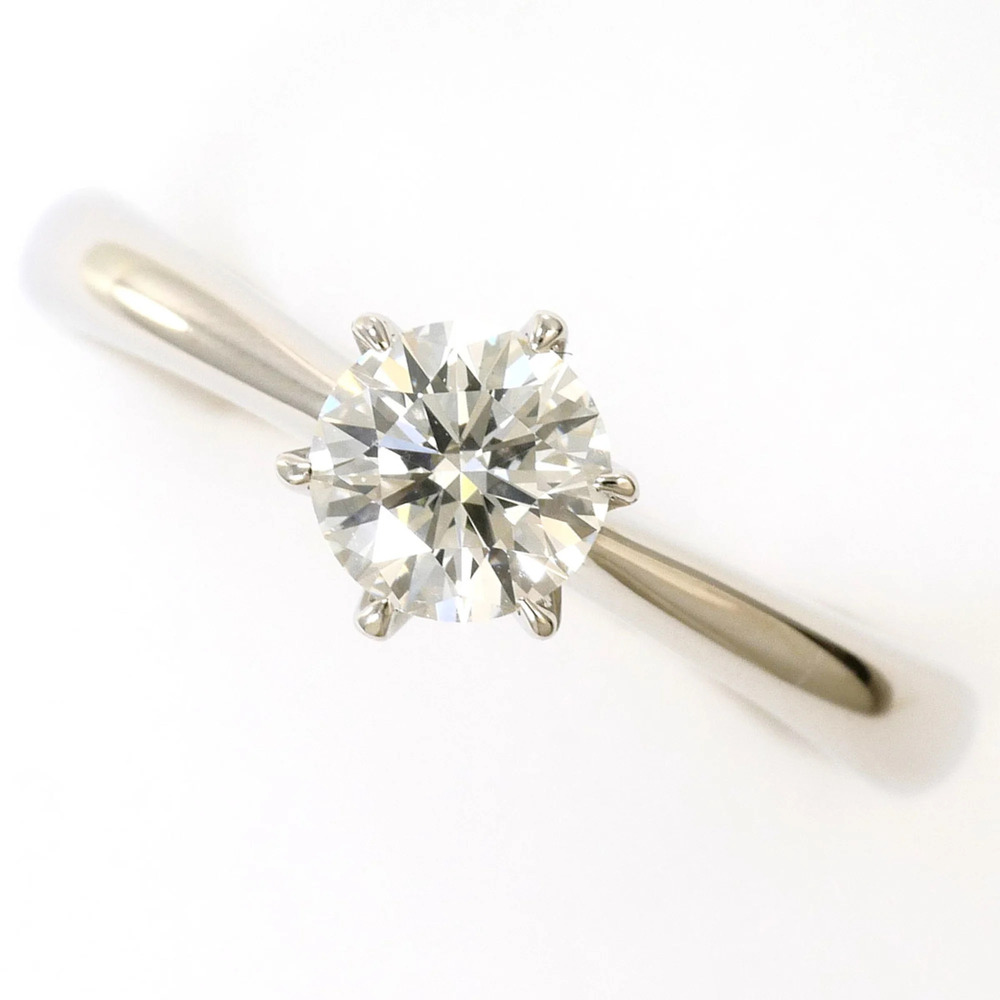 VINTAGE Silver Diamond Ring